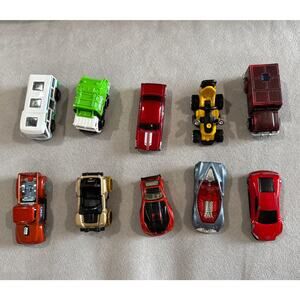 Lot Of 10 Hot Wheels Die Cast Fast Lane Mix & More Cars Toy Cars Vehicles
